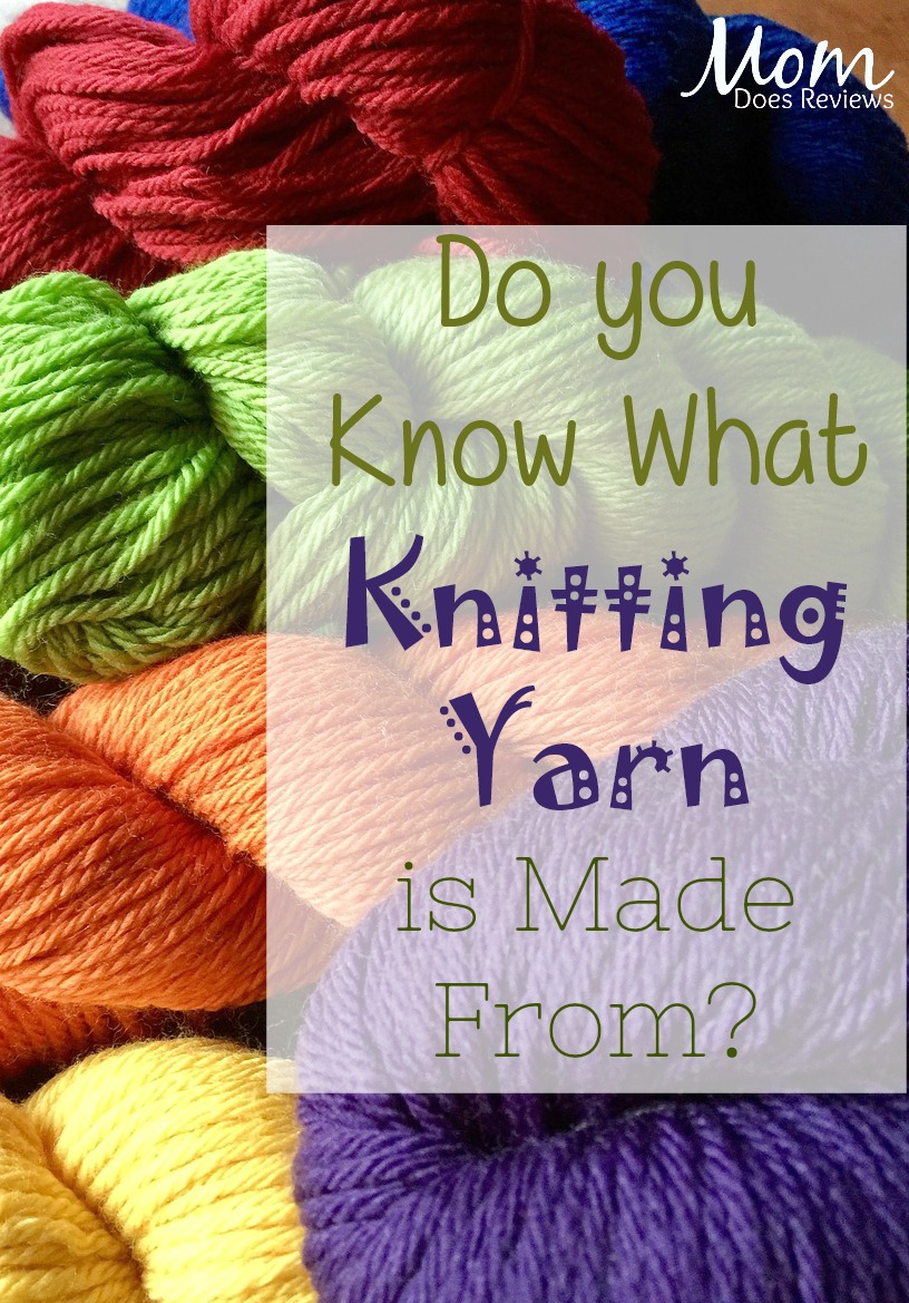 Do you Know What Knitting Yarn is Made From? #crafting #knitting #yarn