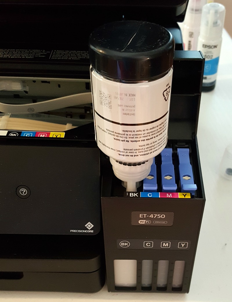 The WorkForce ET-4750 EcoTank All in One Printer