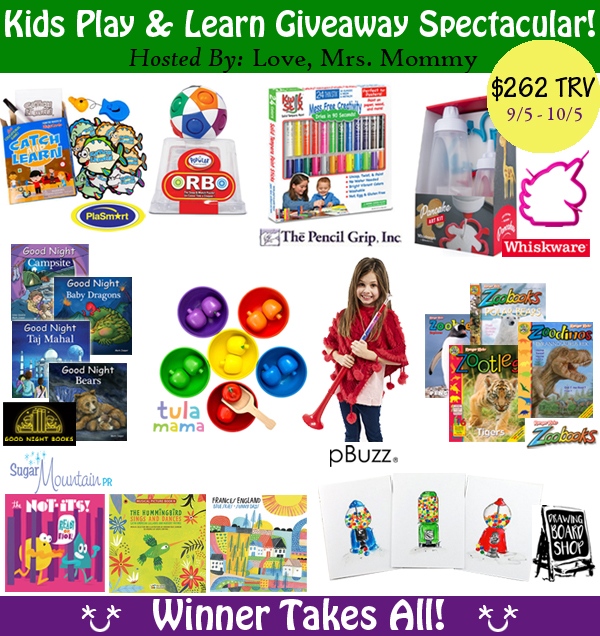Kids Play and Learn Giveaway 