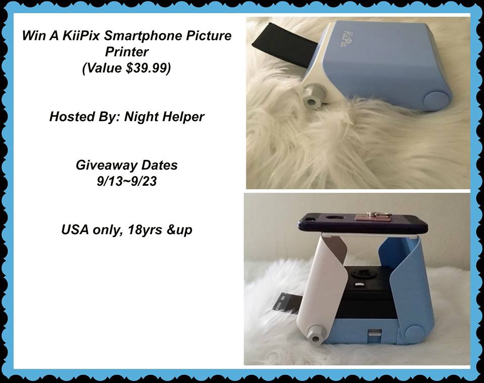 #Win a Kiipix Smartphone Printer 