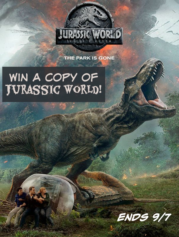 Win Jurassic World Fallen Kingdom #teamjurassic 