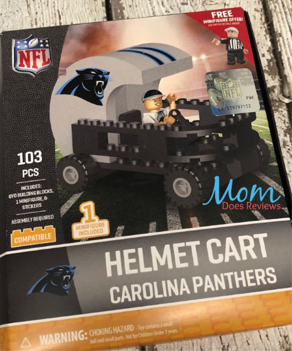 OYO Sports Panthers helmet car