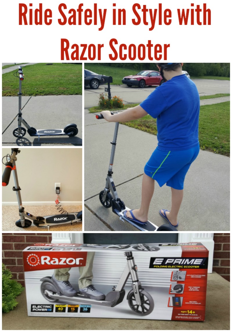 Ride Safely in Style with Razor Scooter