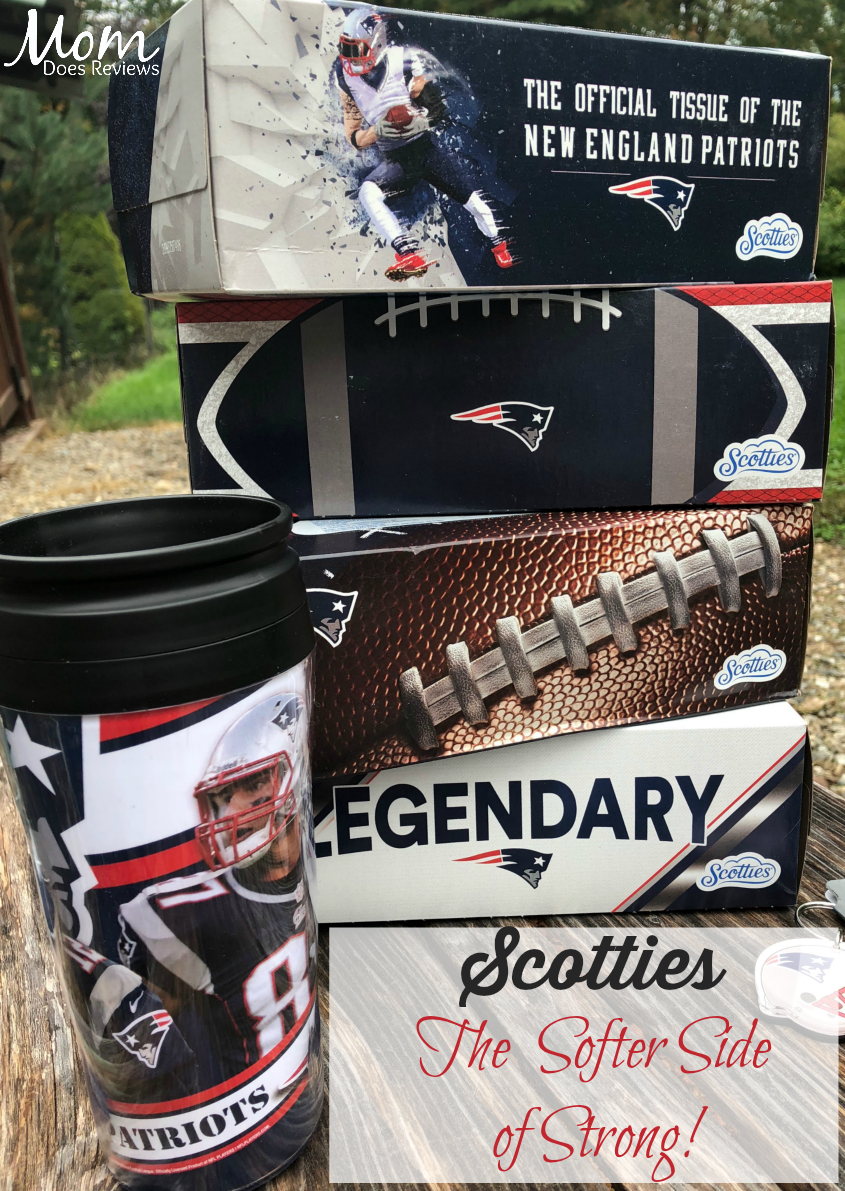 Scotties- Official Tissue for New England Patriots! Softer Side of Strong #Sweepstakes