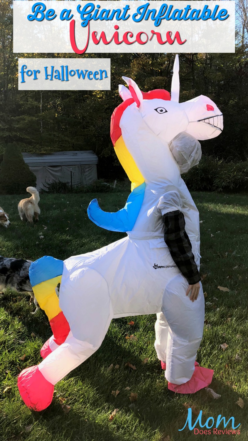 Wear a Giant Inflatable Unicorn for Halloween! #FunHalloween18