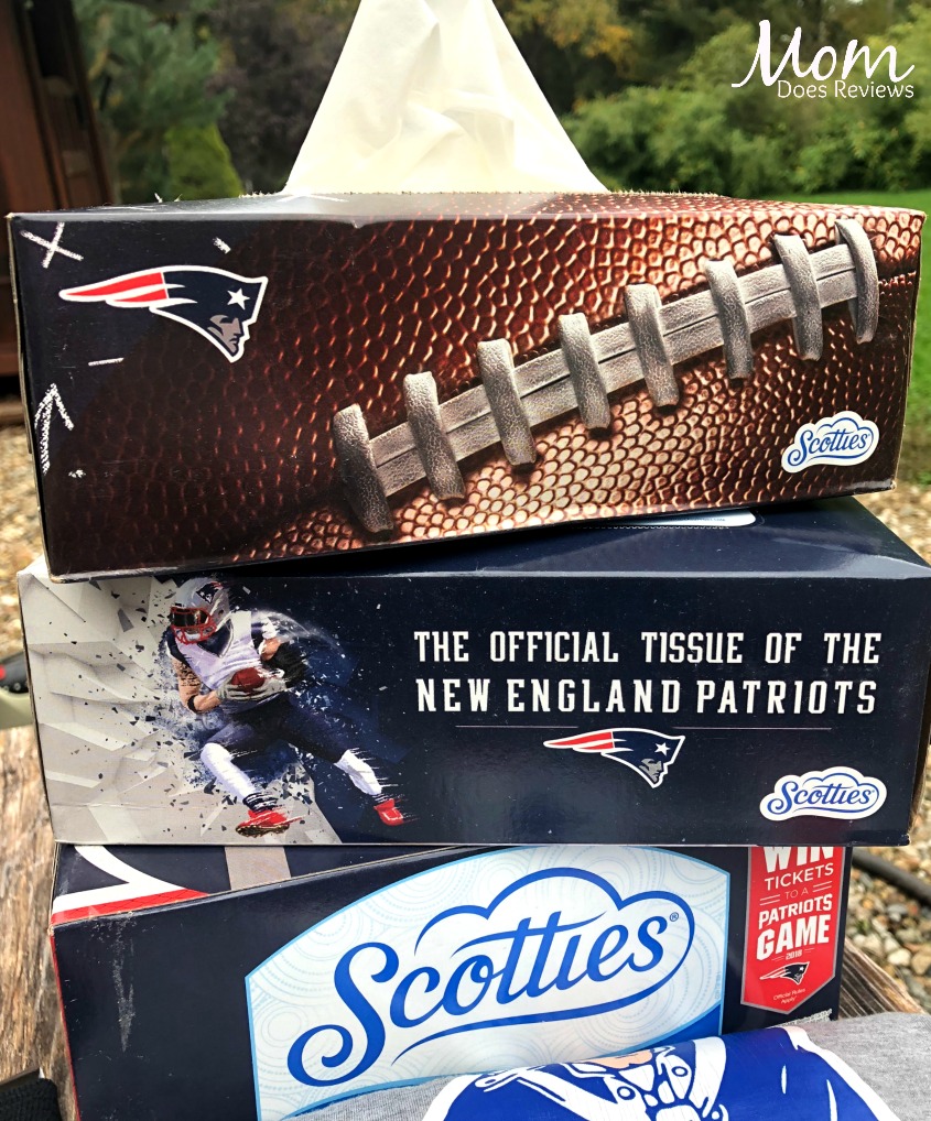 Scotties- Official Tissue for New England Patriots! Softer Side of Strong #Sweepstakes