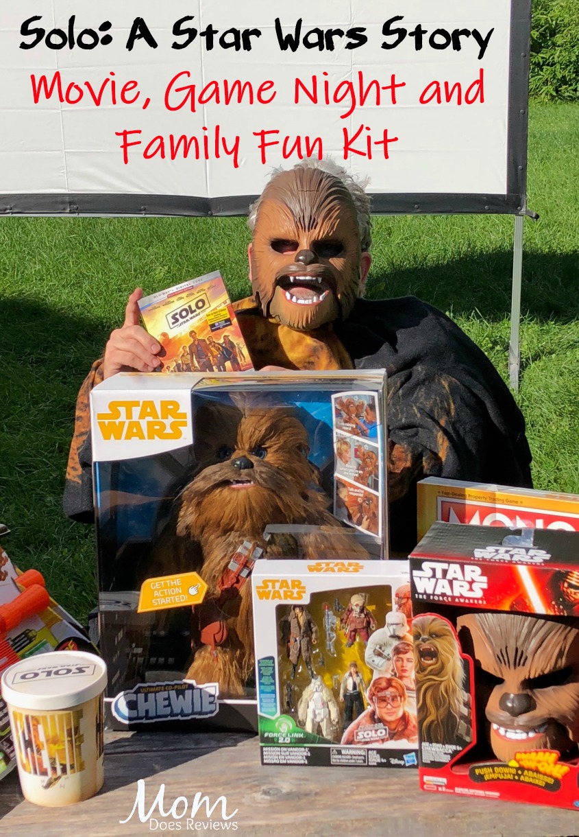 Solo: A Star Wars Story Movie, Game Night and Family Fun Kit #Solobluray