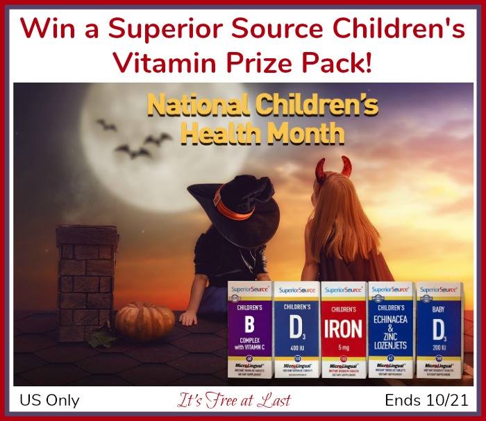 Superior Source Vitamins Children's Vitamin Prize Pack - 5-pack!