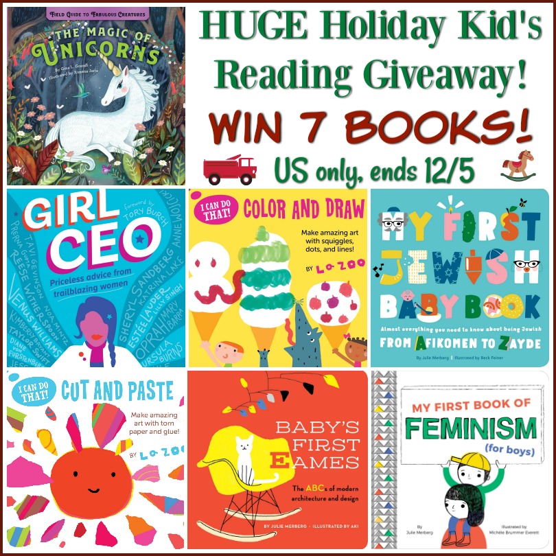 HUGE Holiday Kid's Reading Giveaway! #Win 7 Books! #MEGAChristmas18