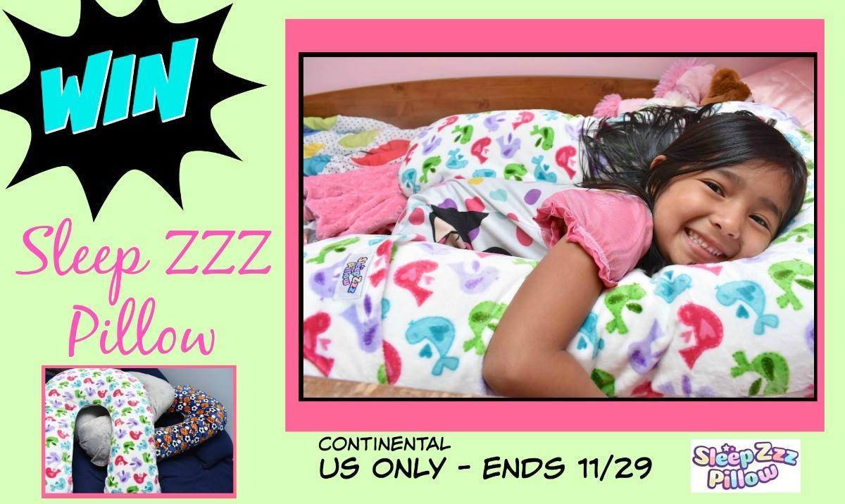 #Win a Sleep ZZZ Kid's Pillow US ends 11/29