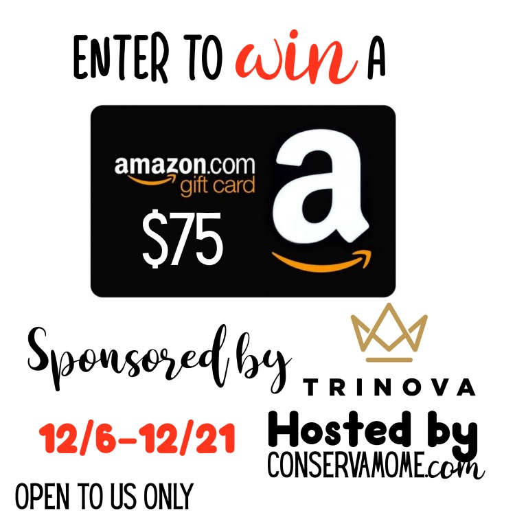 #Win $75 Amazon GC from TriNova! US ends 12/21