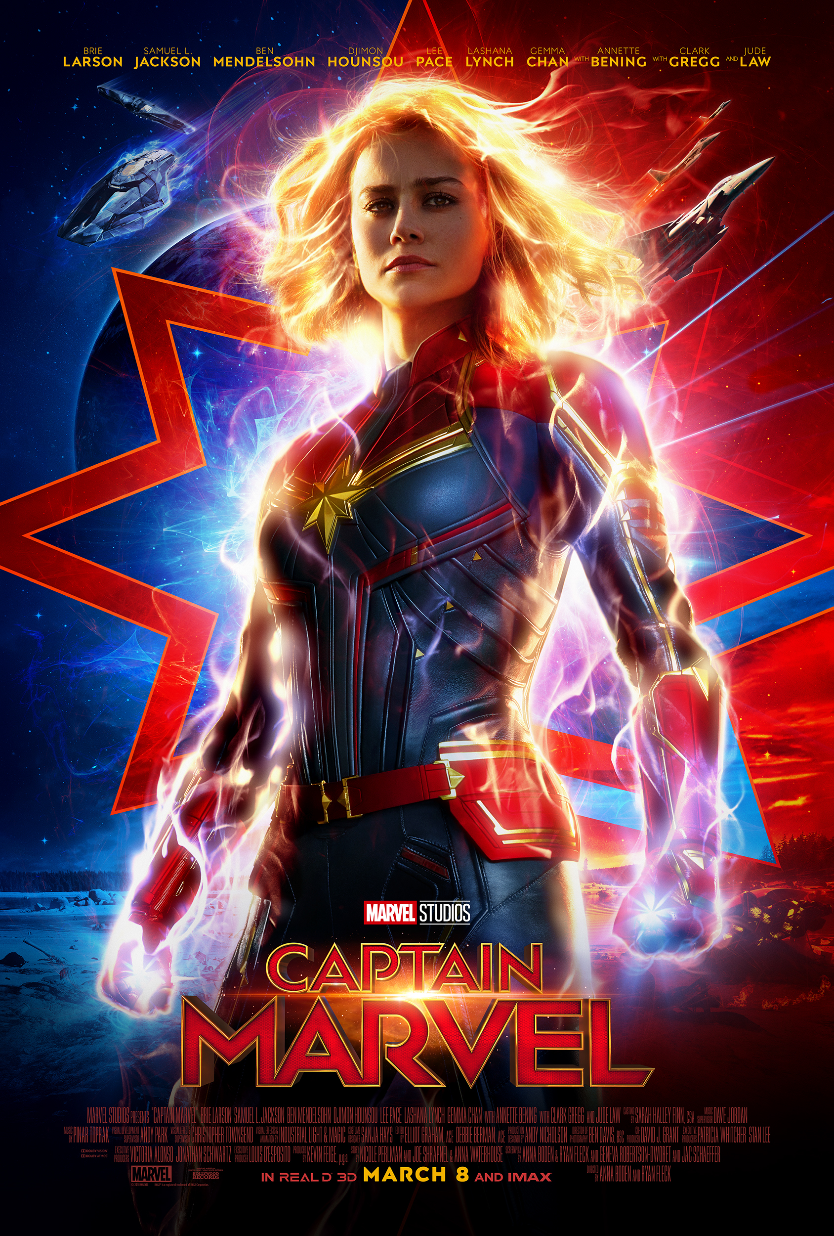 First Look at Marvel's CAPTAIN MARVEL Poster #CaptainMarvel #movie #marvel 
