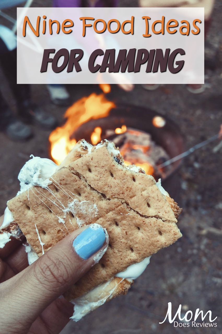 Nine Food Ideas For Camping #food #camping #smores #grilling #campfire