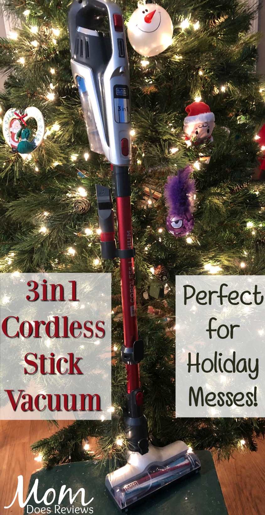 The 3in1 Stick Vacuum from BLACK+DECKER #MEGAChristmas18
