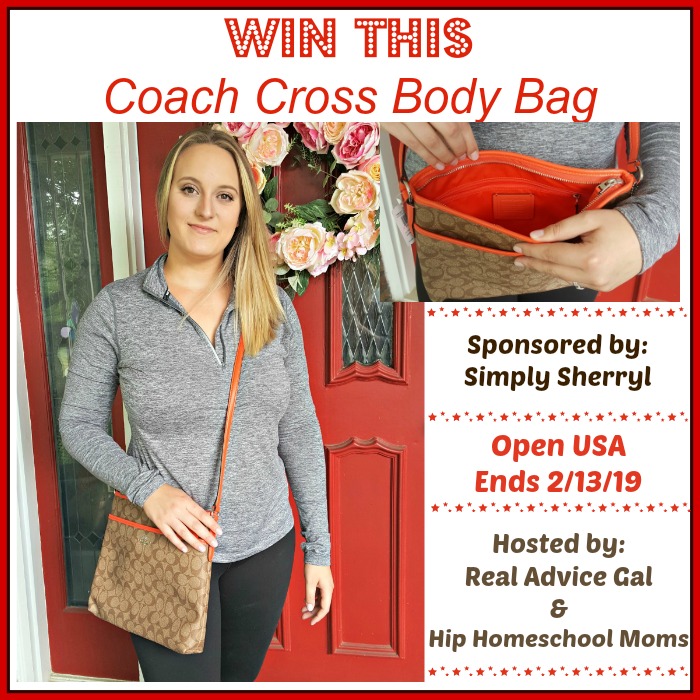Coach Cross Body Bag #Giveaway
