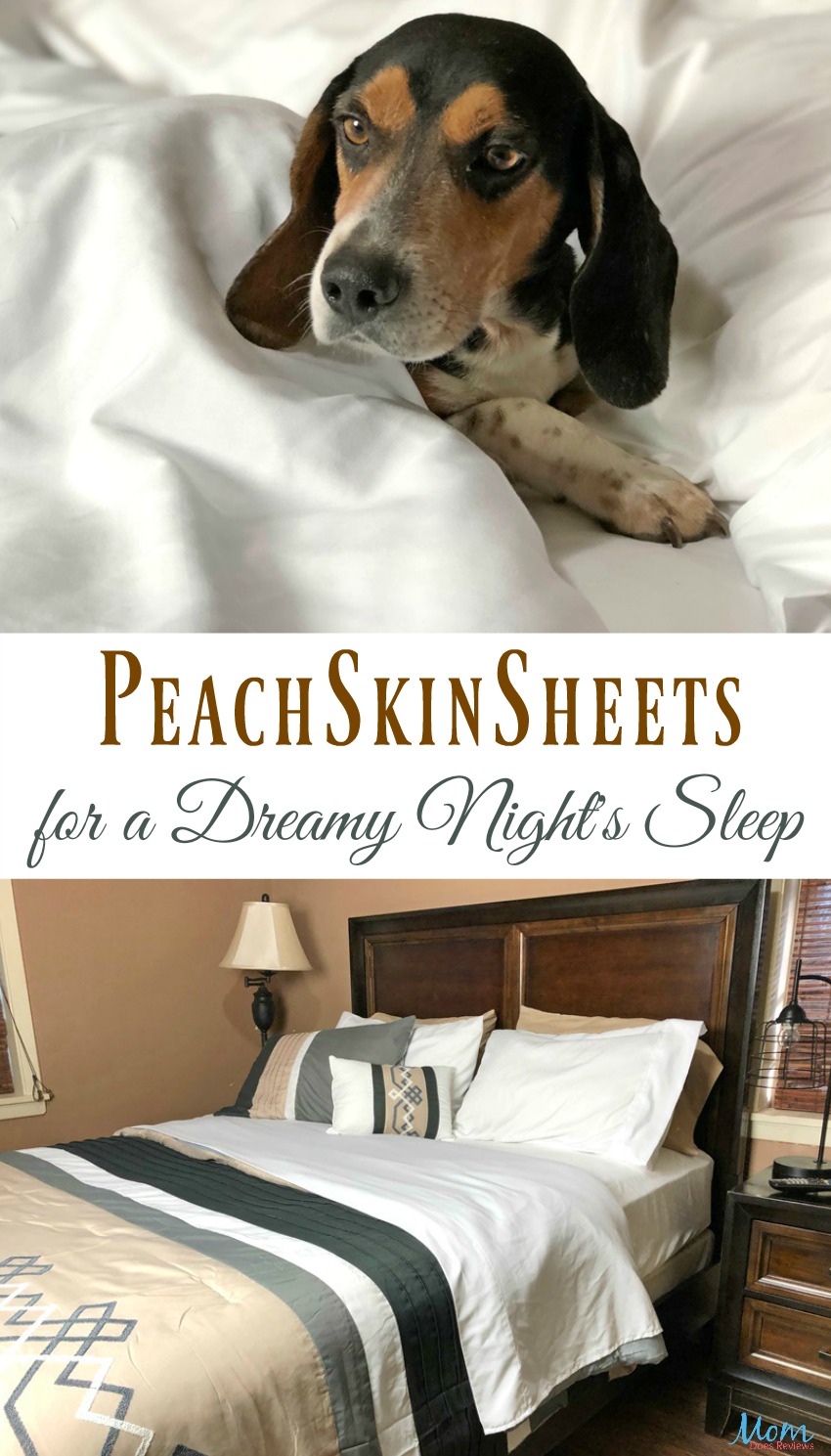 PeachSkinSheets for a Dreamy Night's Sleep #Sweet2019
