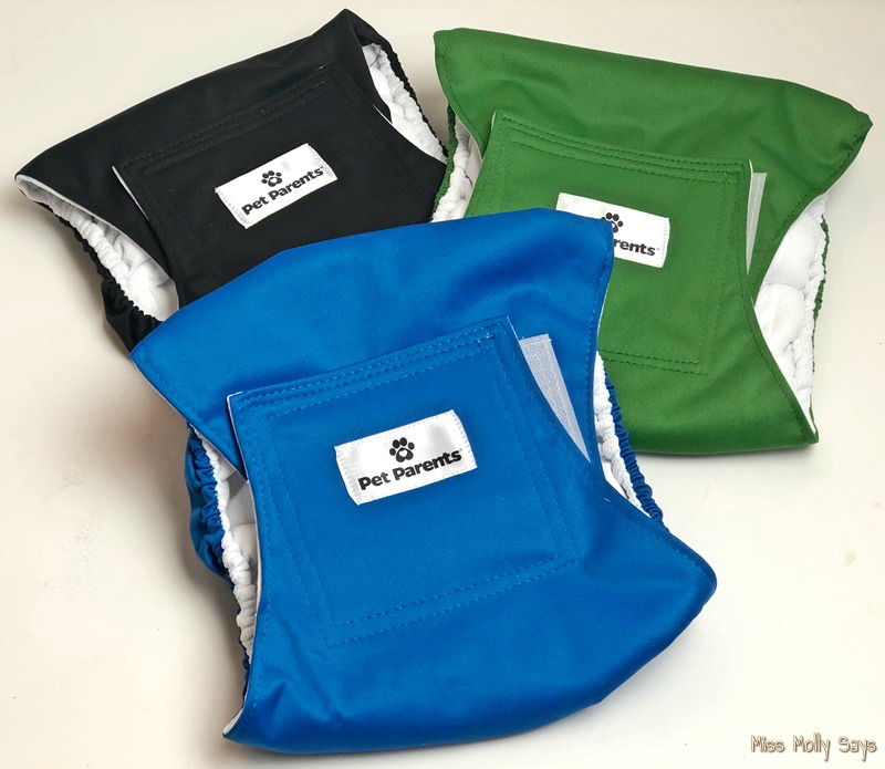 Pet Parents Dog Diapers & Belly Bands Giveaway! TWO Winners! (one gets diapers and one gets belly bands)