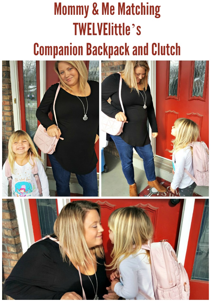 Mommy and Me Matching TWELVElittle’s Companion Backpack and Clutch