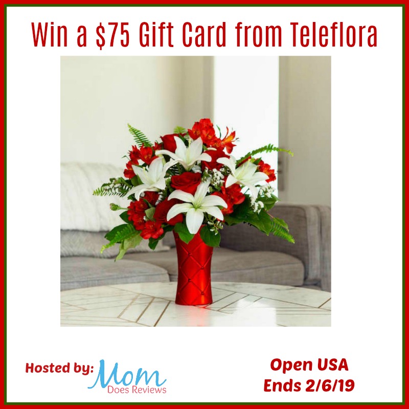 Win a $75 Gift Card from Teleflora