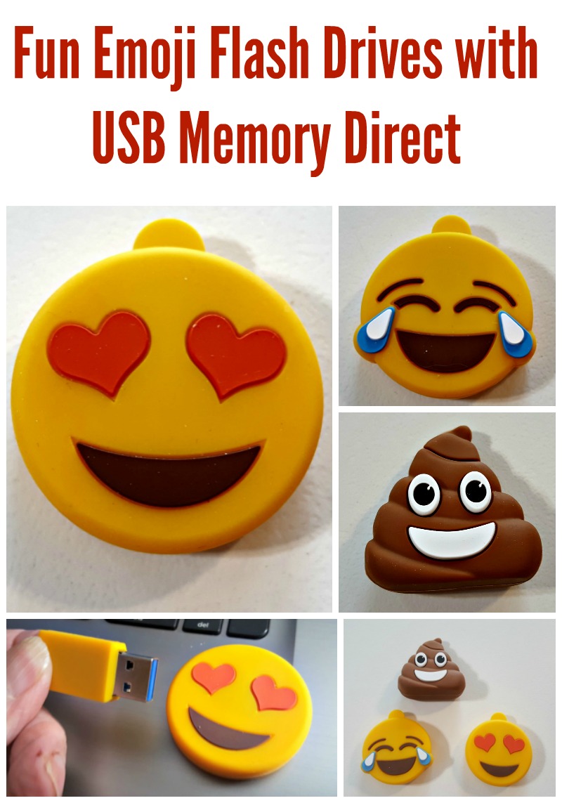 Fun Emoji Flash Drives with USB Memory Direct