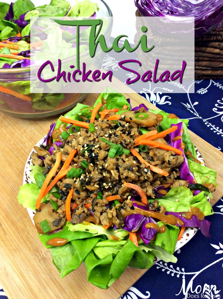 Thai Chicken Salad #recipe #chicken #keto #lowcarb