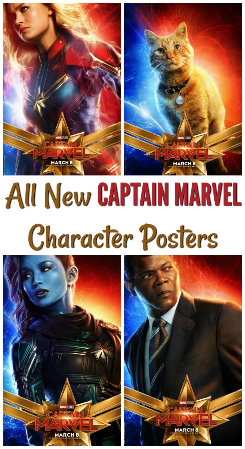 New Character Posters and Preview of Marvel's #CaptainMarvel - In Theaters March 8 #marvel #movies