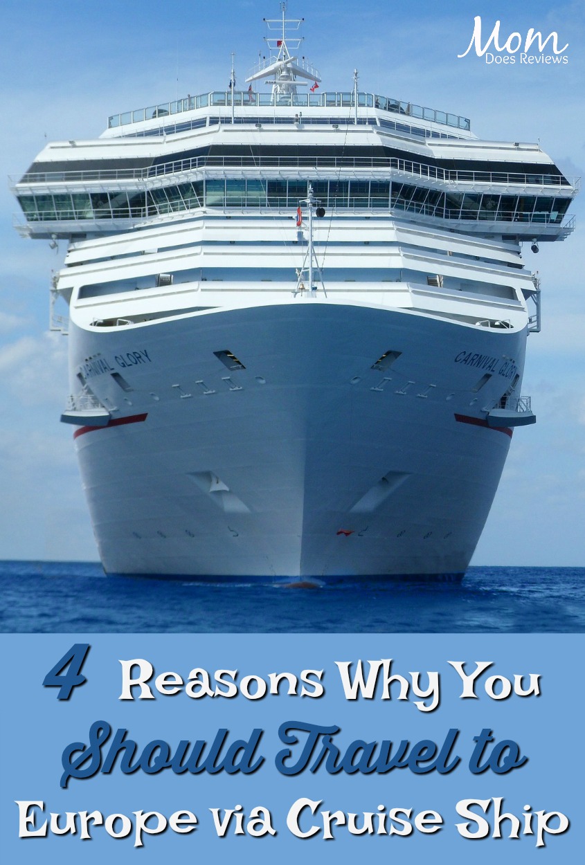 4 Reasons Why You Should Travel to Europe via Cruise Ship #travel #vacation #cruiseship #europe