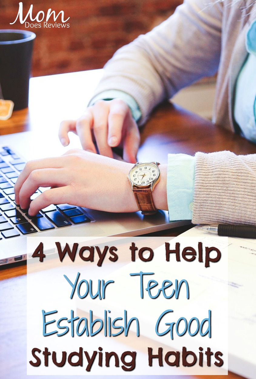 4 Ways to Help Your Teen Establish Good Studying Habits #education #studying #studyhabits 