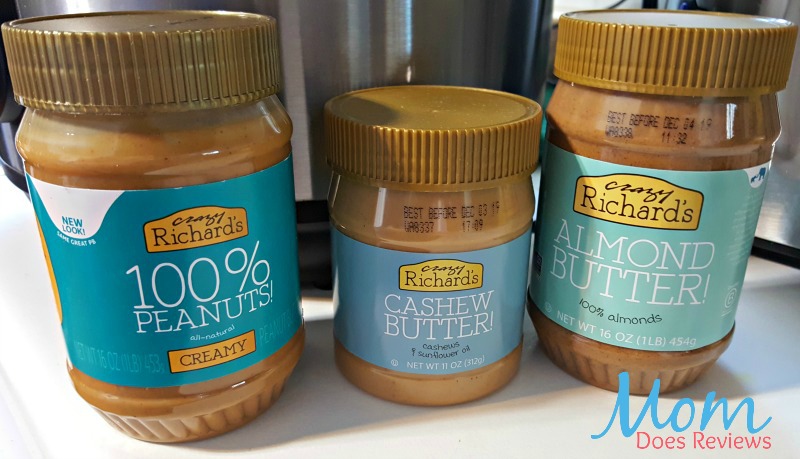 Enjoy the Flavor of Pure Nut Butters with Crazy Richards