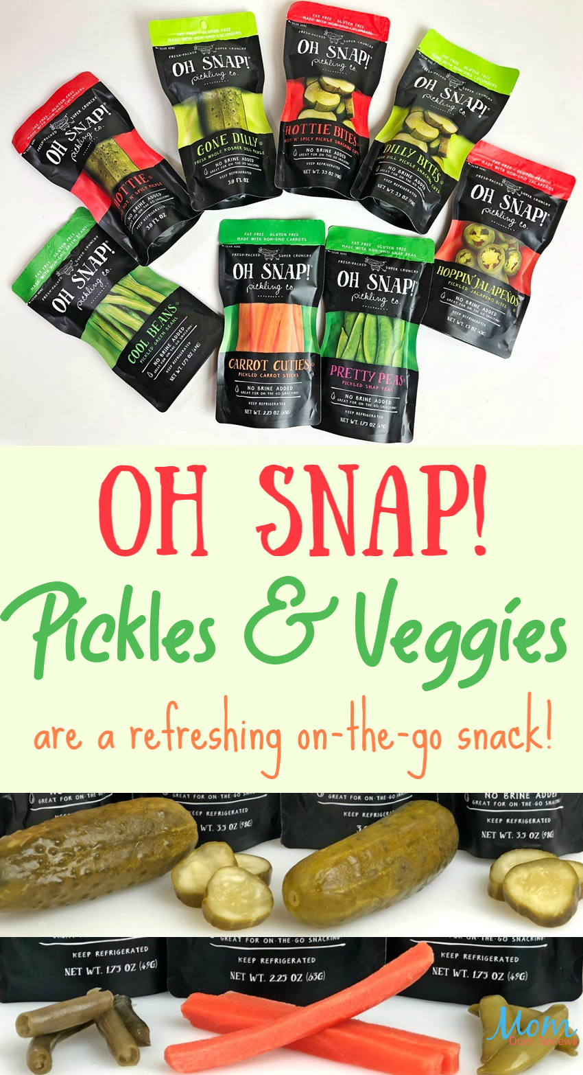 OH SNAP! Pickles and Veggies are a Refreshing On-the-Go Snack! #SpringFunonMDR