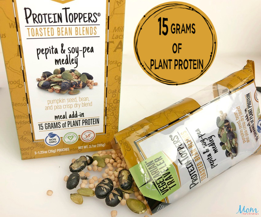 Vegetarian Traveler Protein Toppers - Pepita & Soy-Pea Medley 