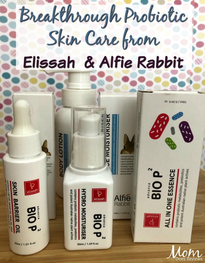 Breakthrough Probiotic Skin Care from Elissah & Alfie Rabbit #skincare #SpringFunonMDR