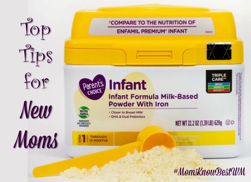 Top Tips for New Moms - Use Parent's Choice Formula! #MomsKnowBestWM ...