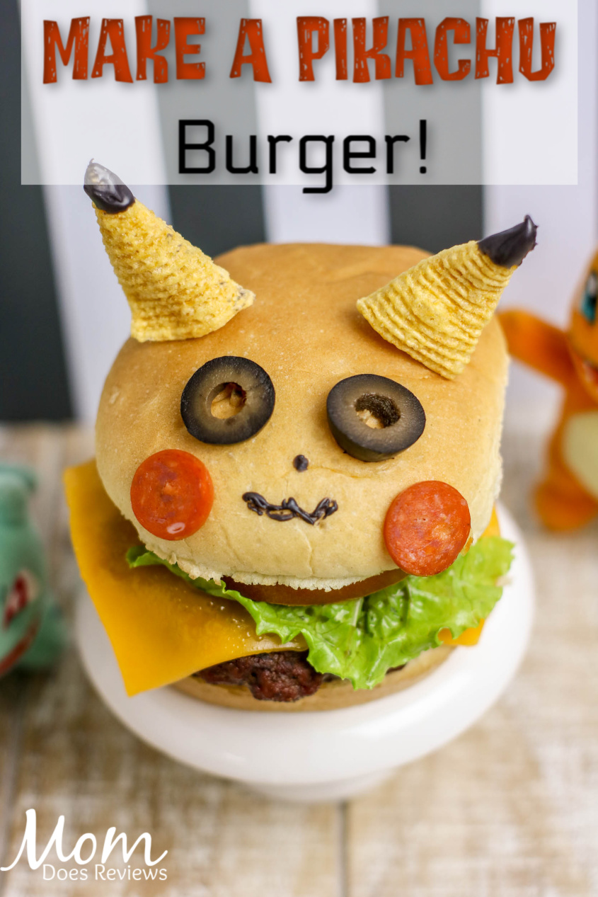 Pikachu Burger- Perfect for Pokemon Fans! #DetectivePikachu