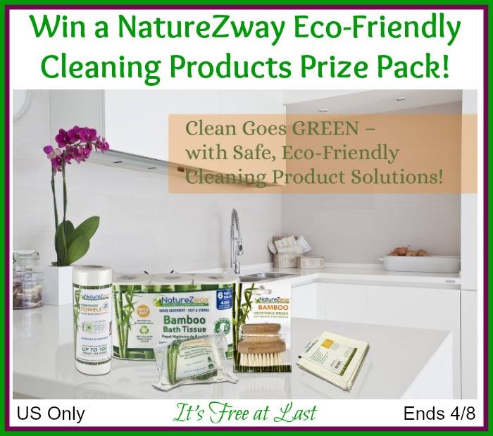 #Win a NatureZway Eco-Friendly Cleaning Products Prize Pack- US ends 4/8