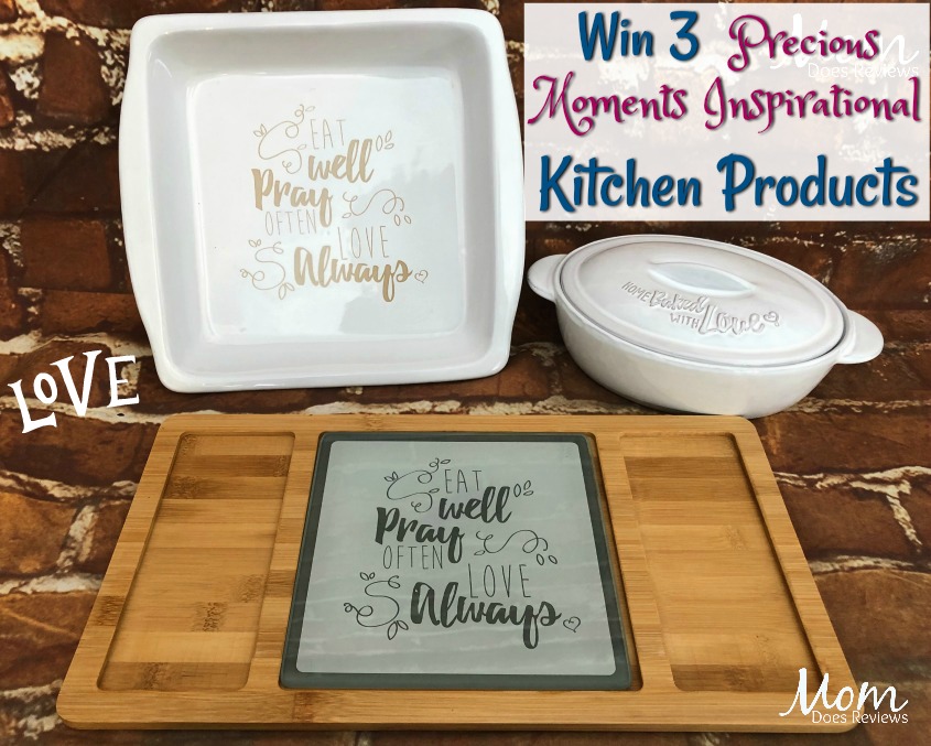 Win 3 Precious Moments Inspirational Kitchen Products