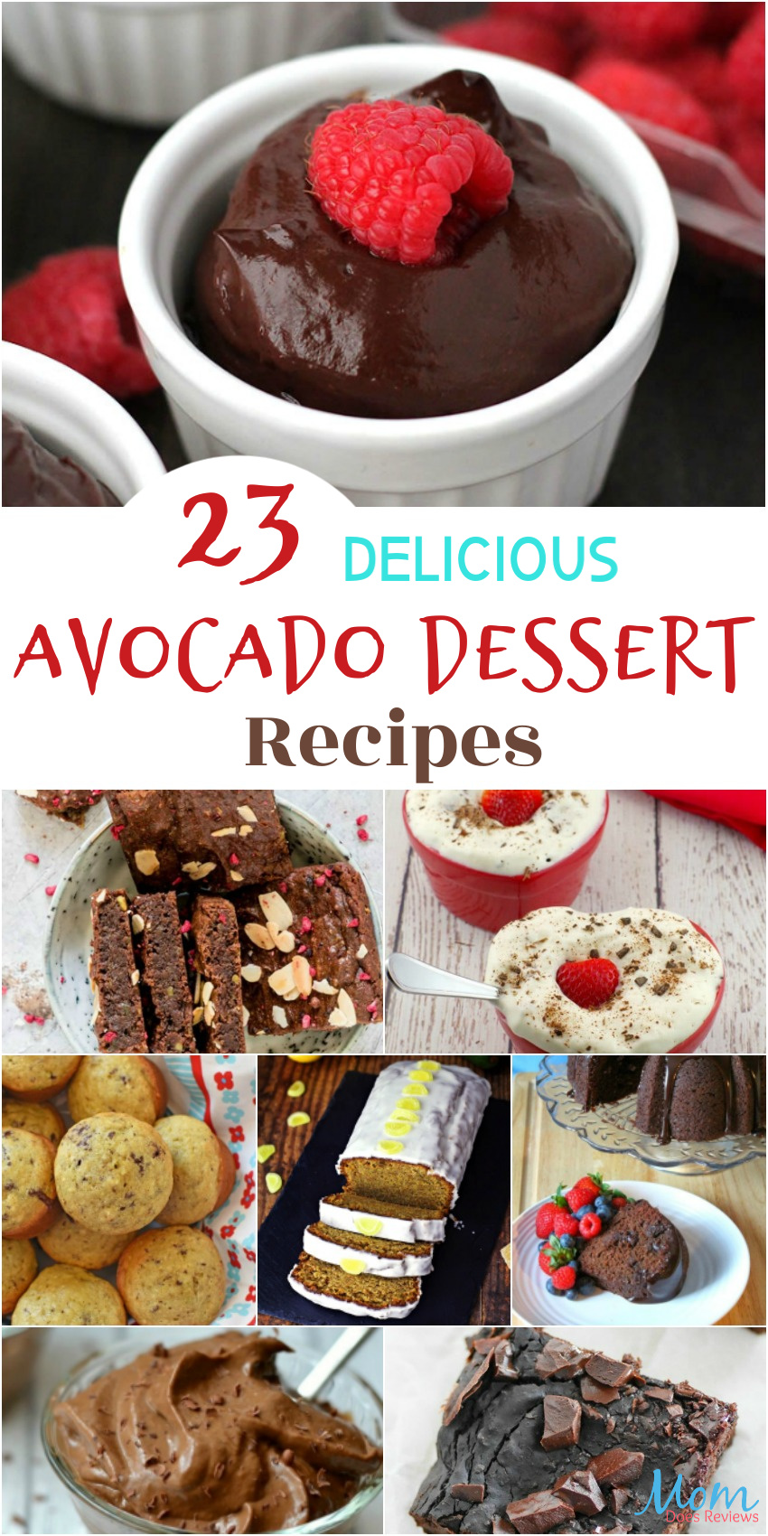 23 Delicious Avocado Dessert Recipes you will Absolutely Love #recipes #desserts #sweets #avocado #getinmybelly