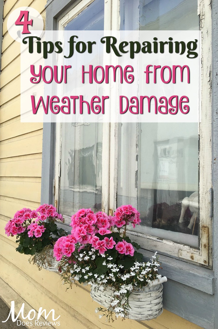 4 Tips for Repairing Your Home from Weather Damage