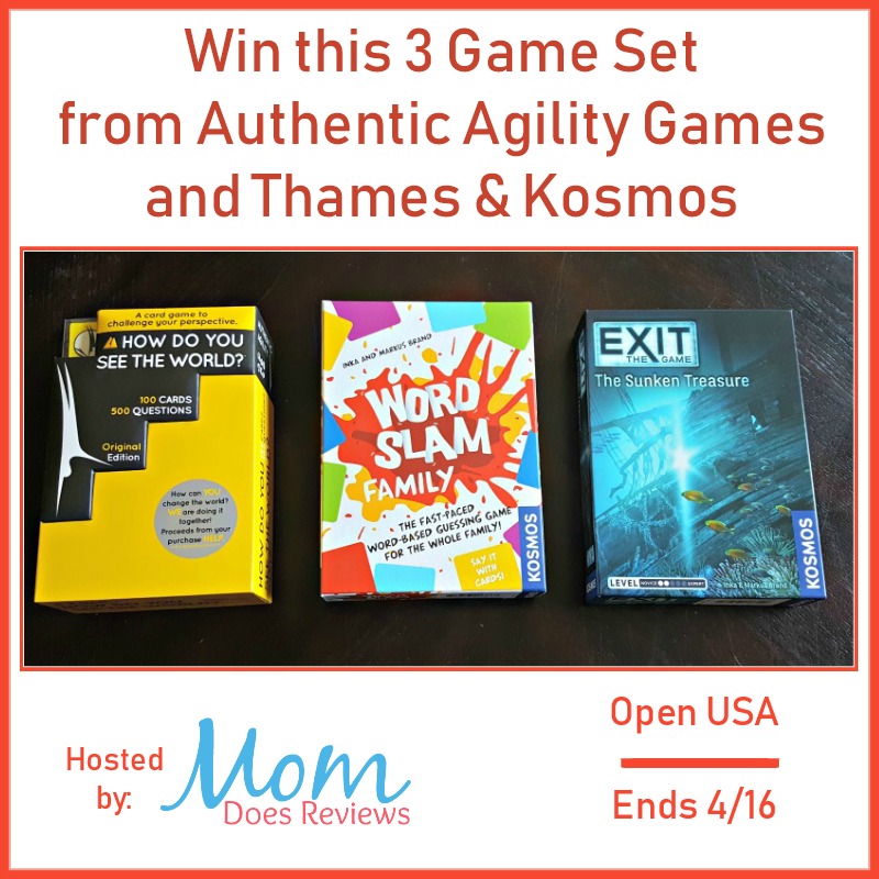 Win 3 Game Set from Authentic Agility Games and Thames & Kosmos
