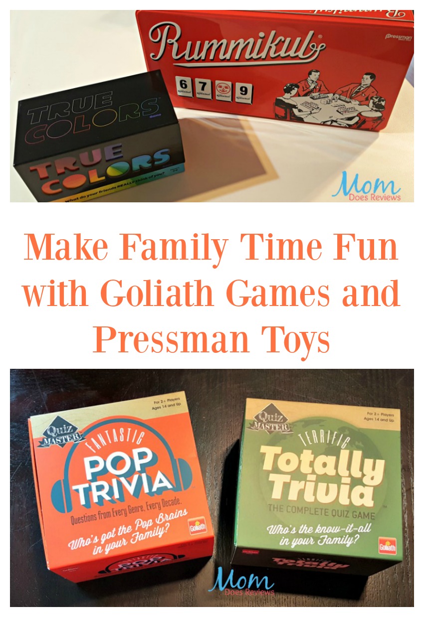 Make Family Time Fun with Goliath Games and Pressman Toys