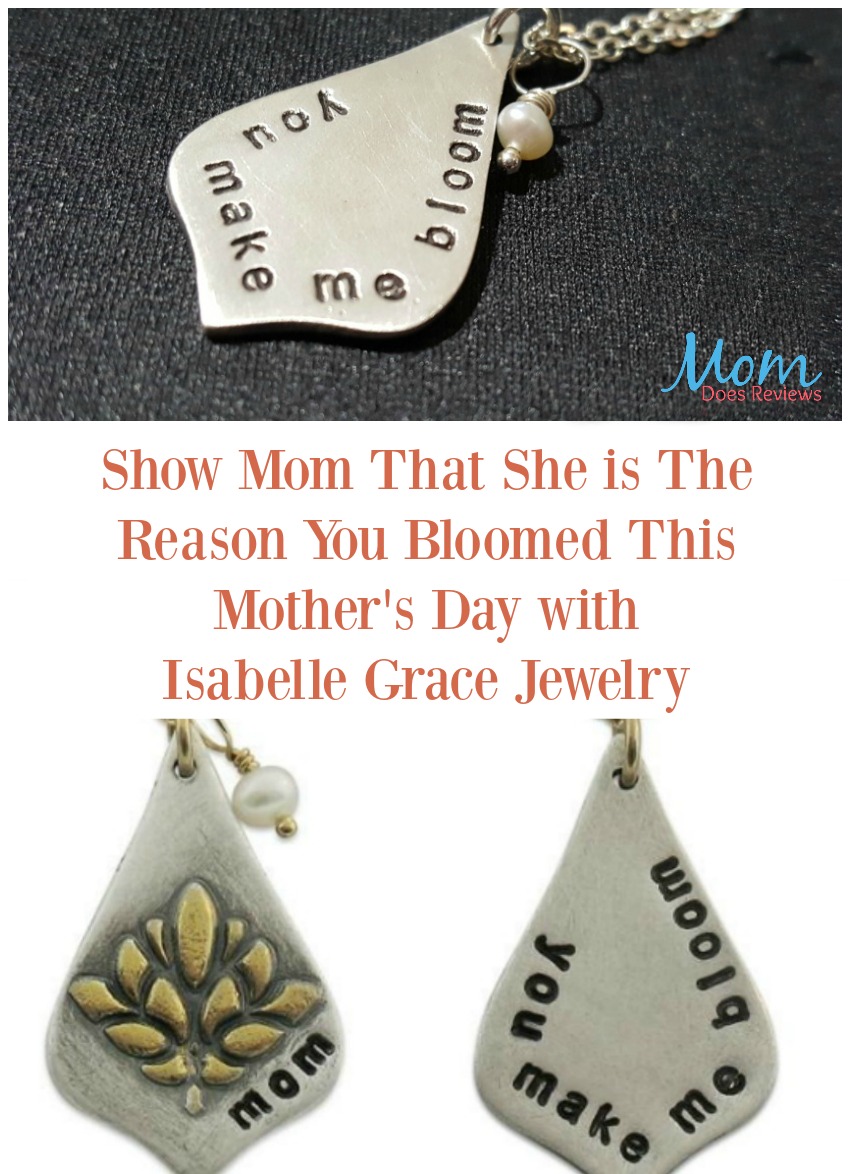 Show Mom That She is The Reason You Bloomed This Mother's Day with Isabelle Grace Jewelry