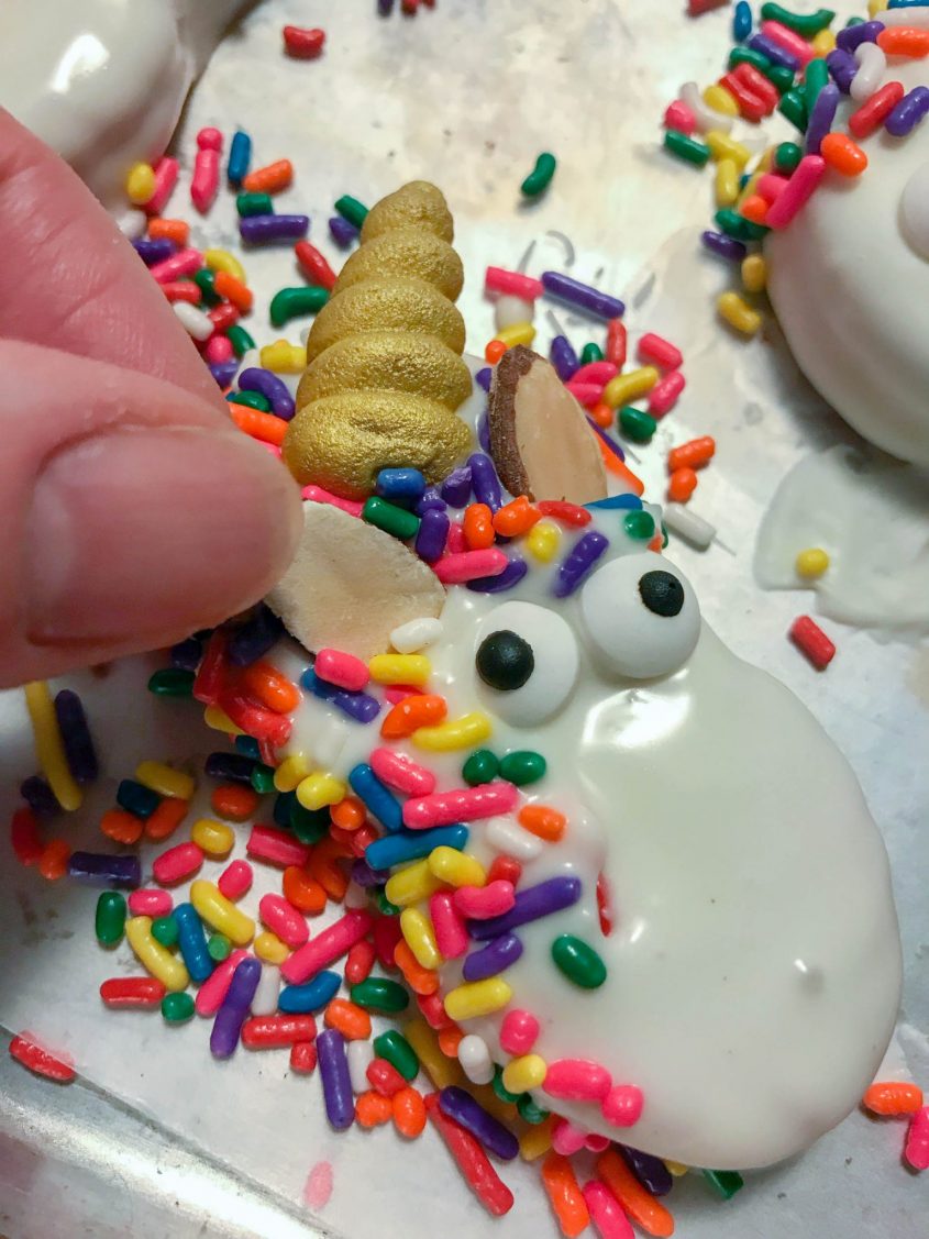 Unicorn Decorated Nutter Butter