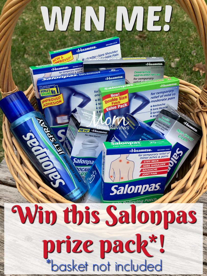#Win a Salonpas Pain Relief Prize Pack, US ends 5/3 #SpringFunonMDR