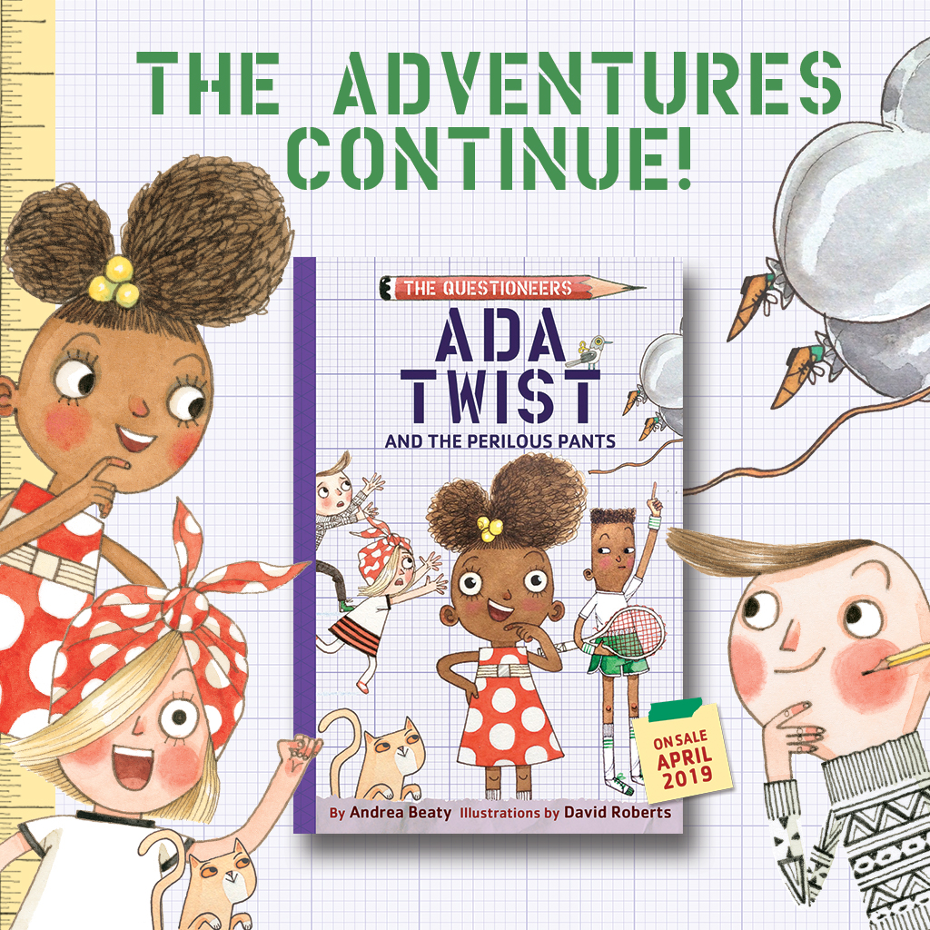 #Win a $50 Hanna Anderson GC and Ada Twist and the Perilous Pants Book! #TheQuestioneers #AdaTwist