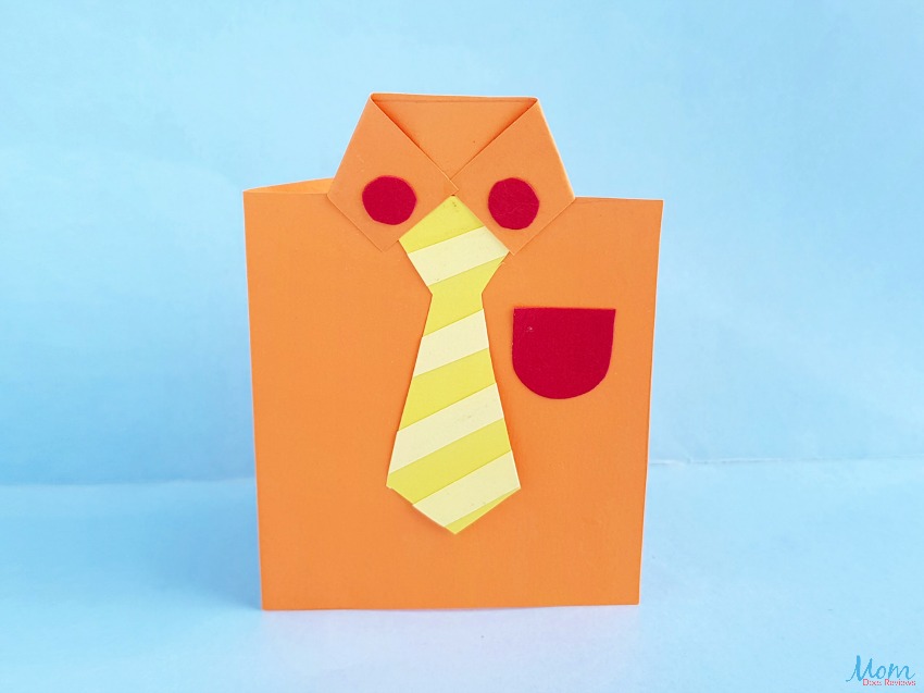 Father's Day Shirt Card Craft