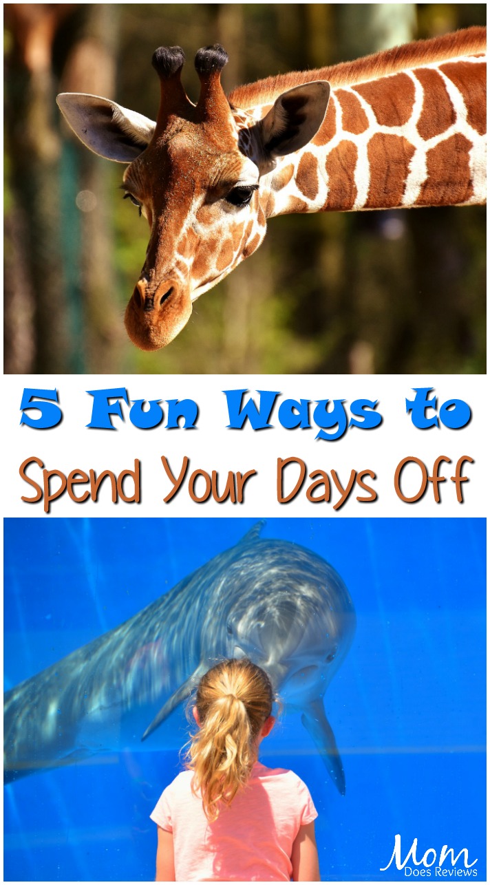 Five Fun ways to Spend Your Days Off of Work #funstuff #dayoff #zoo #aquarium 