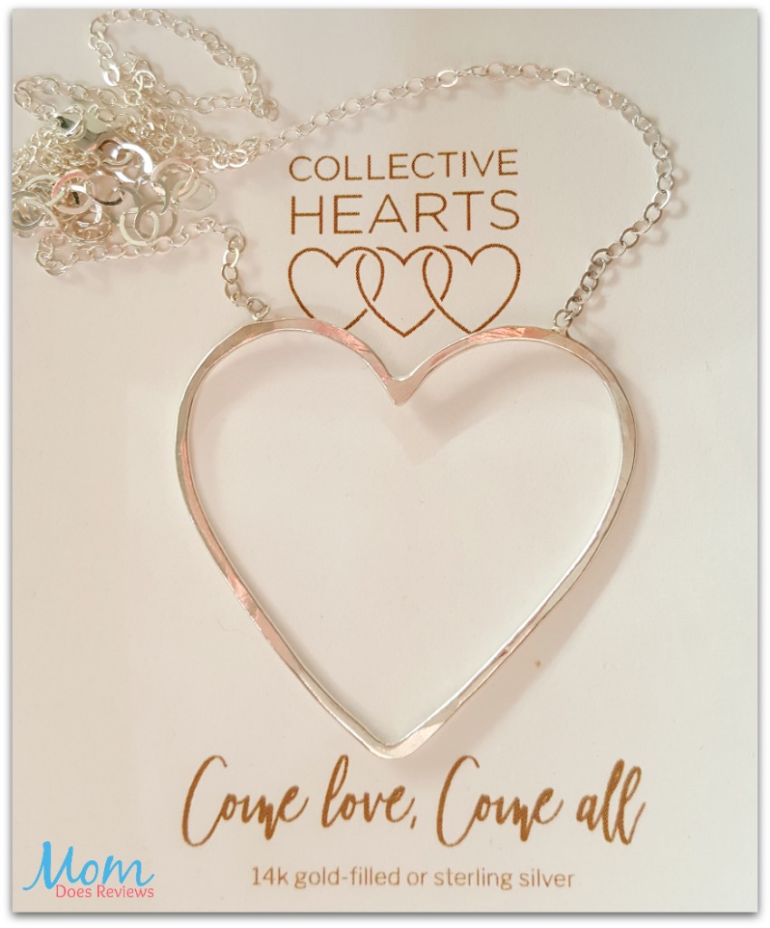 Share the Love this Mother's Day with a Silver Lining Necklace from Collective Hearts