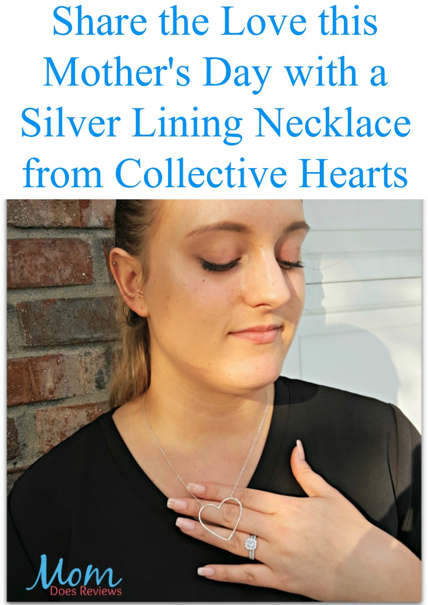 Share the Love this Mother's Day with a Silver Lining Necklace from Collective Hearts