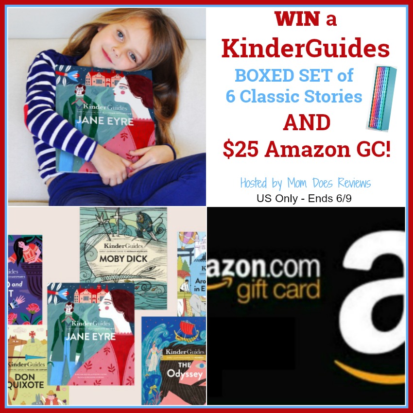 Enter for a chance to #win a KinderGuides Boxed Set of Classic Stories & a $25 Amazon Gift Card!