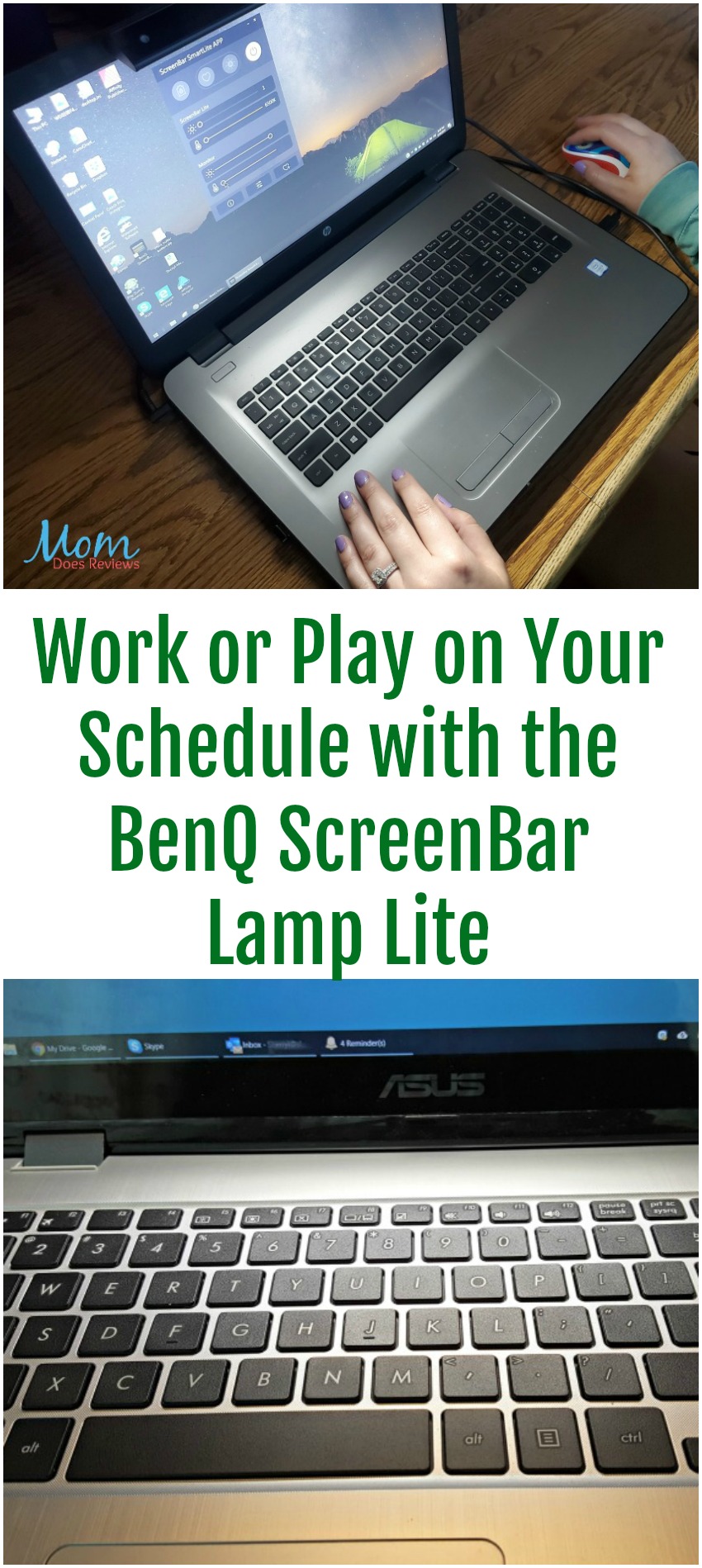 Work or Play on Your Schedule with the BenQ ScreenBar Lamp Lite